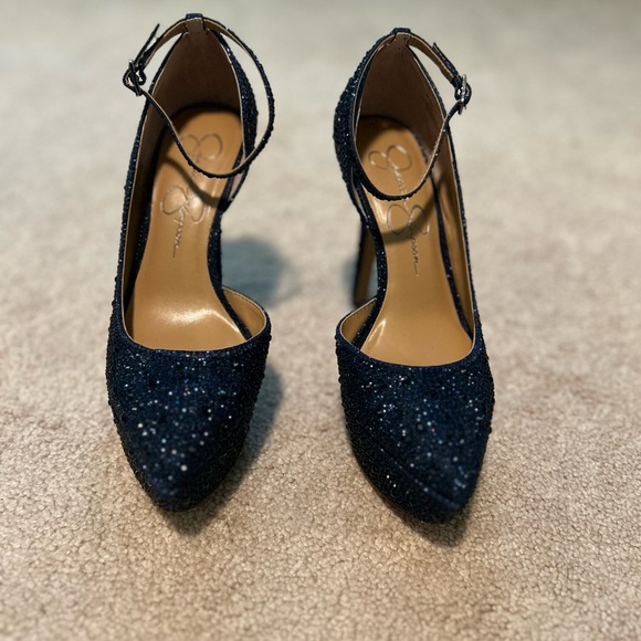 Jessica Simpson rhinestone heels - Picture 6 of 6